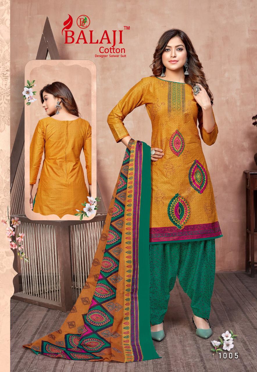 Balaji Presents Hungama Vol 10  Printed Dress Material