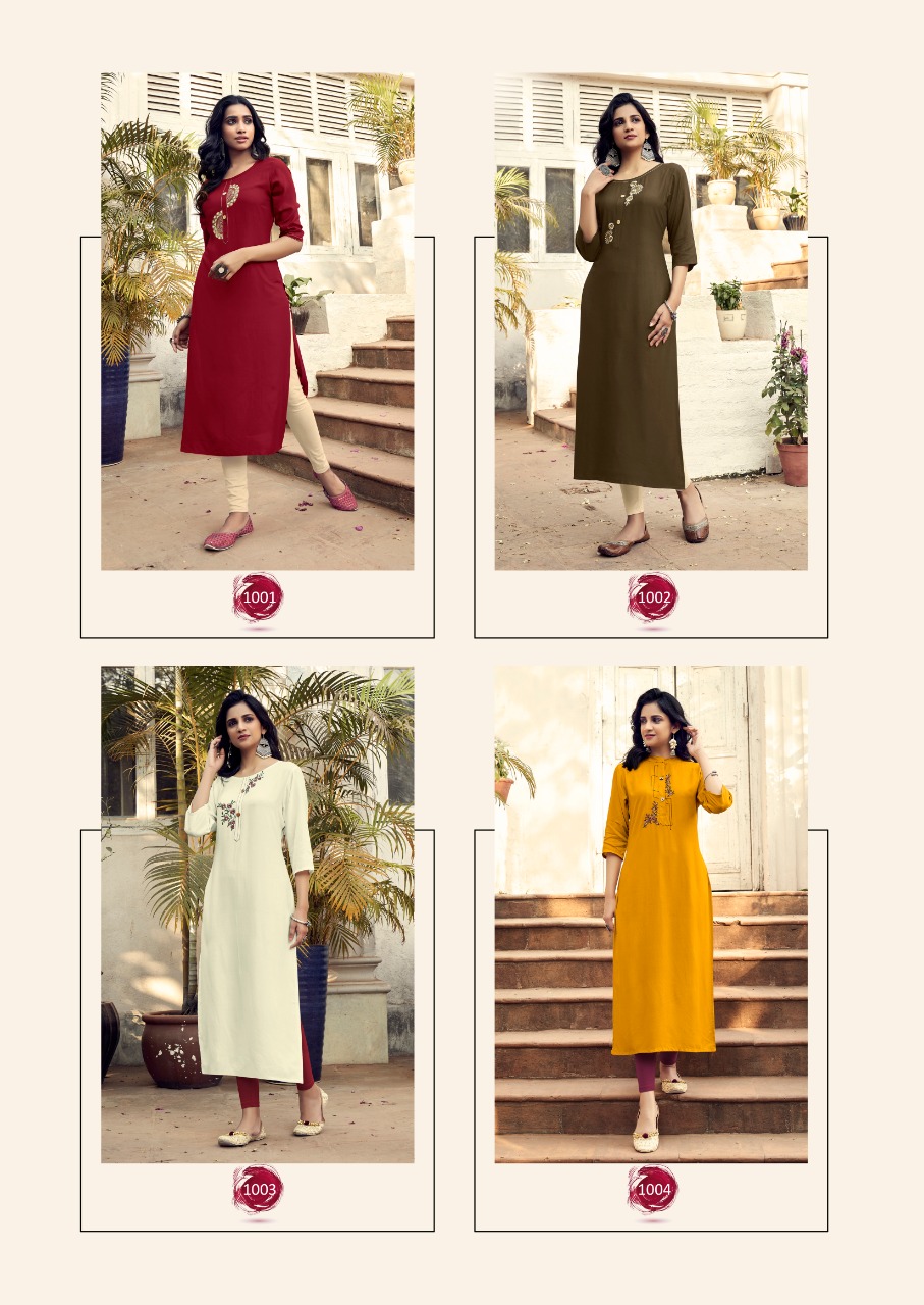 Banwery Launching Mohini Designer Readymade Kurtis Wholesale In Surat