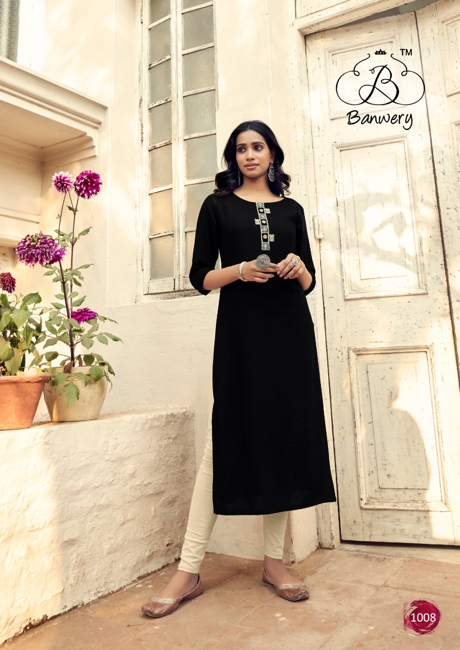 Banwery Launching Mohini Designer Readymade Kurtis Wholesale In Surat