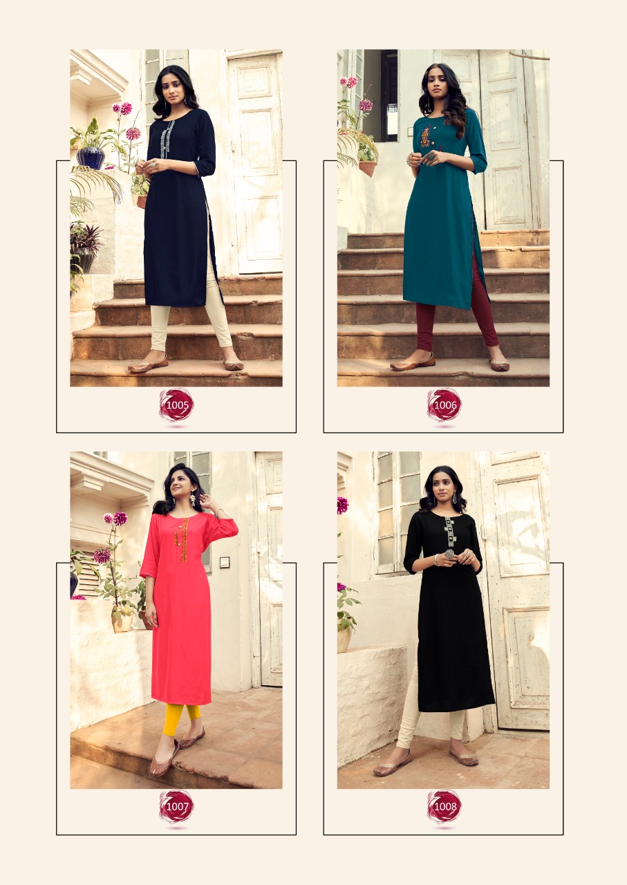 Banwery Launching Mohini Designer Readymade Kurtis Wholesale In Surat