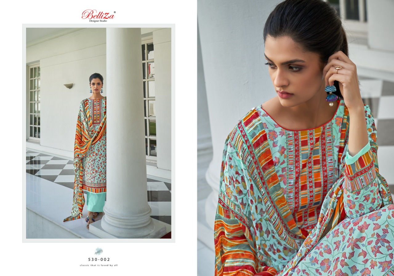 Belliza Launching Falak  Designer Dress Material