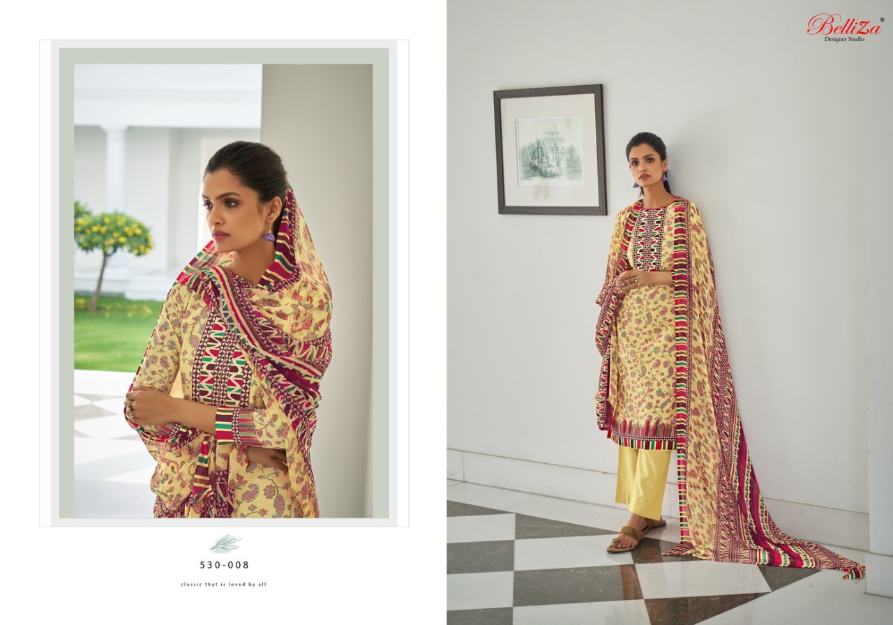 Belliza Launching Falak  Designer Dress Material