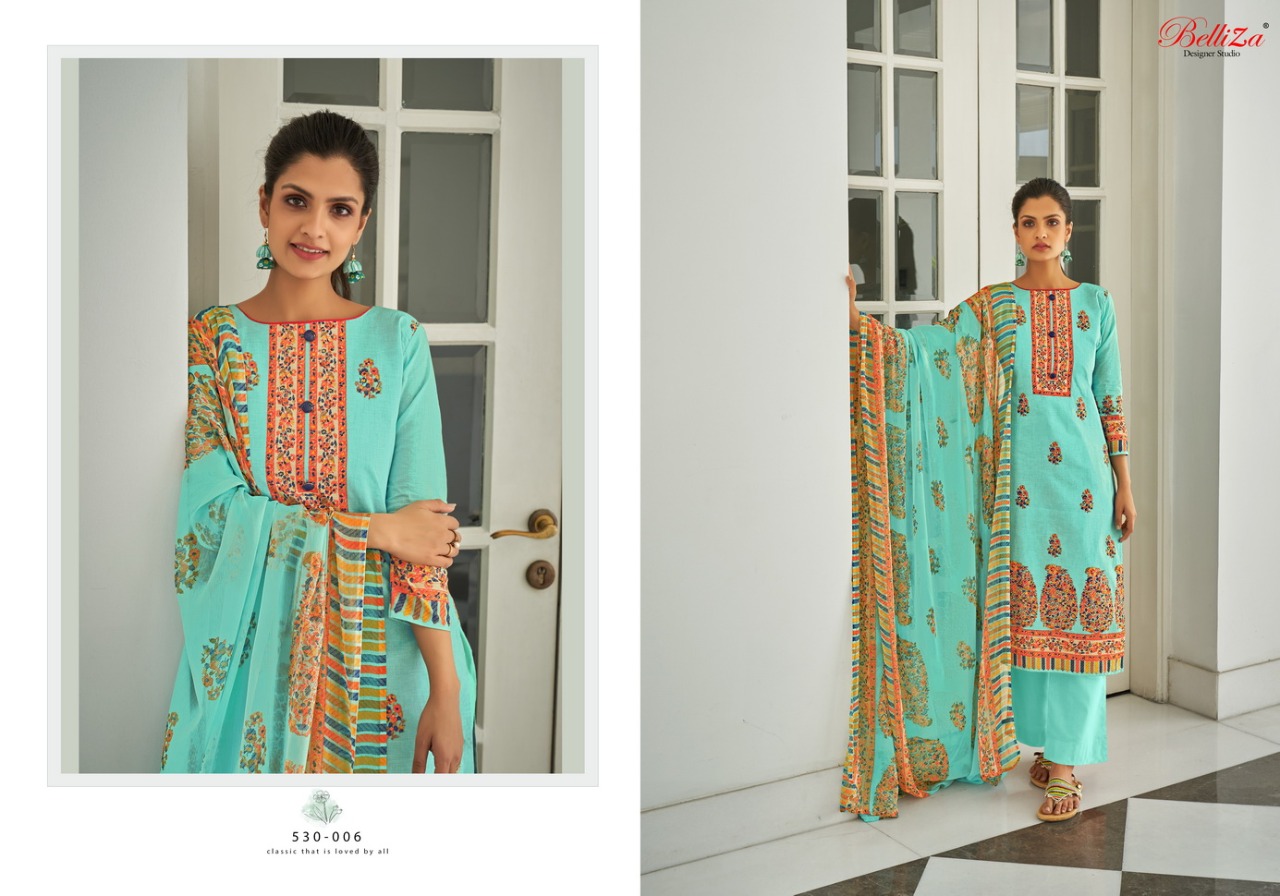 Belliza Launching Falak  Designer Dress Material