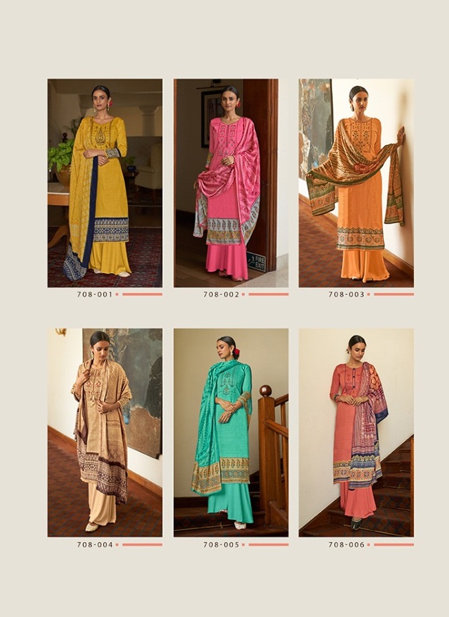 Belliza Presents  Haseen  Designer Dress Material Collection