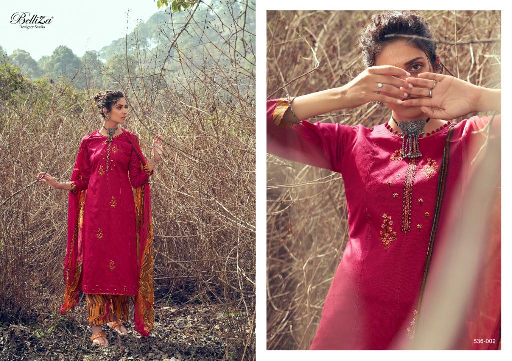 Belliza Presents Nazar E Pattiala  Designer Dress Material Collection