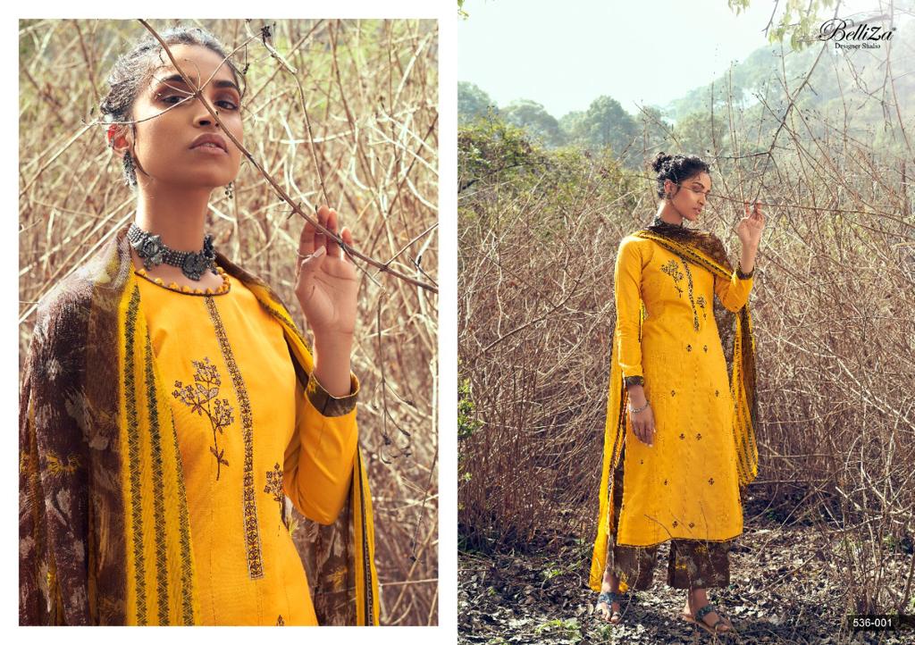 Belliza Presents Nazar E Pattiala  Designer Dress Material Collection