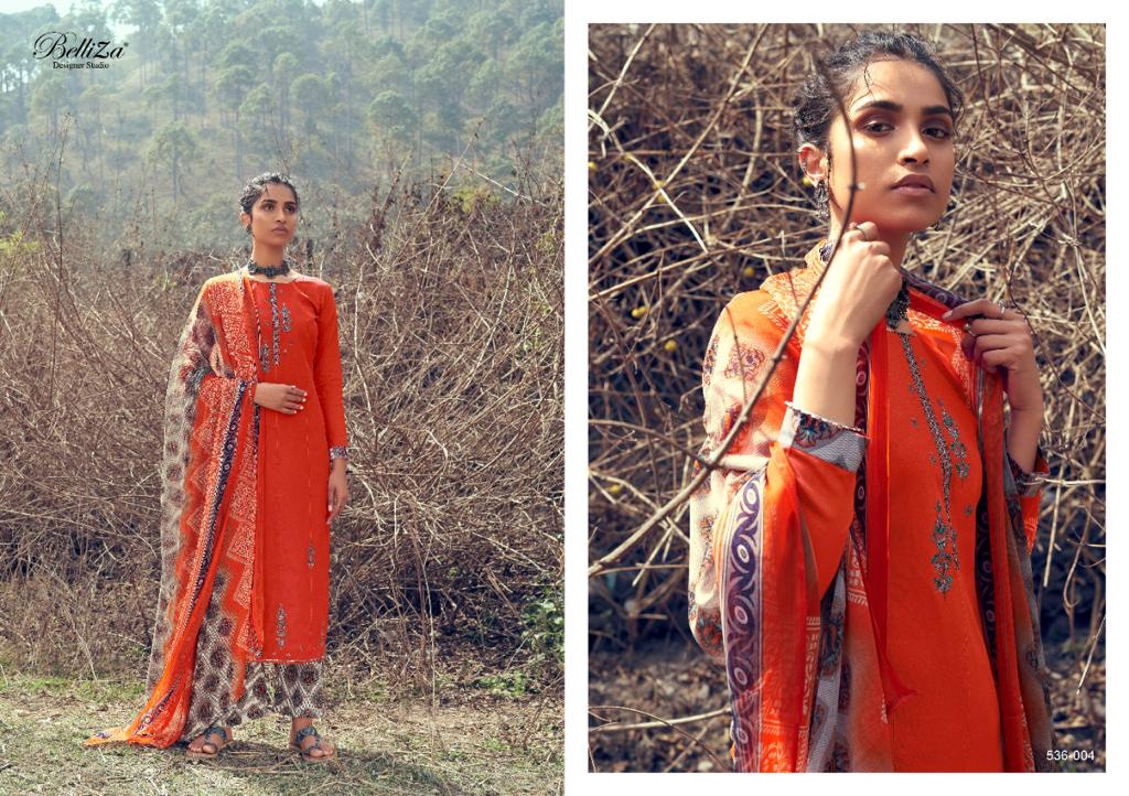 Belliza Presents Nazar E Pattiala  Designer Dress Material Collection