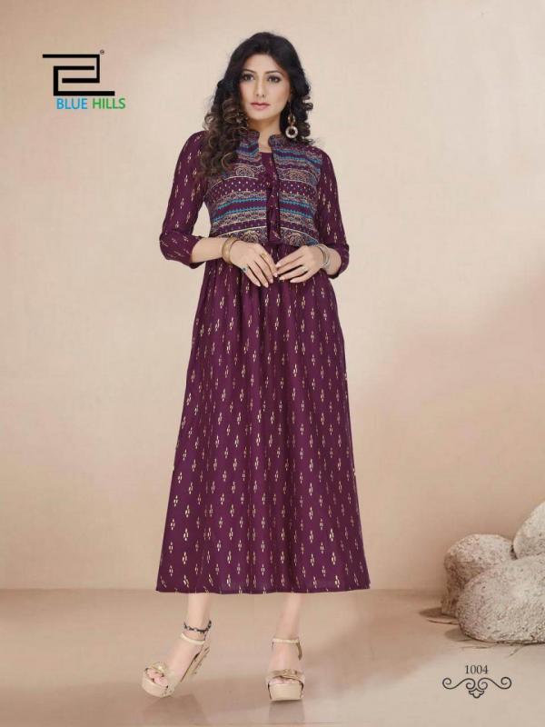 Blue Hills Presents Super Vol 6  Fancy Kurtis Collection