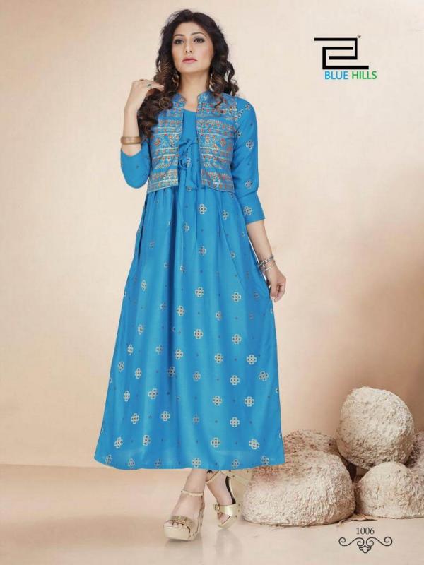 Blue Hills Presents Super Vol 6  Fancy Kurtis Collection