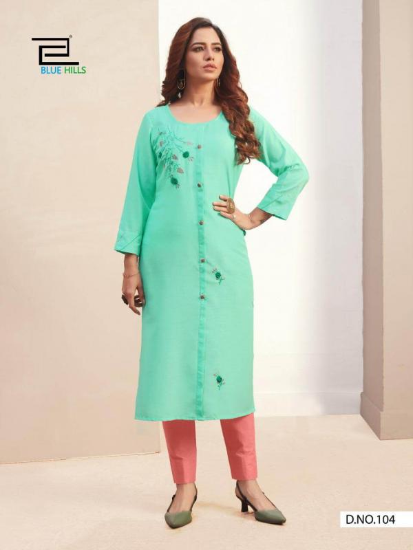 Blue Hills  Presents Mahek  Rayon Kurti Collection