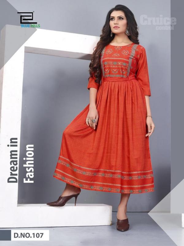 Blue Hills Presents Shivi  Fancy Kurtis Collection