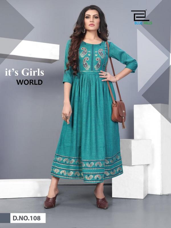 Blue Hills Presents Shivi  Fancy Kurtis Collection