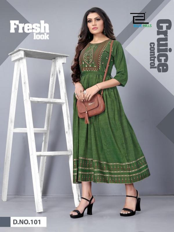 Blue Hills Presents Shivi  Fancy Kurtis Collection