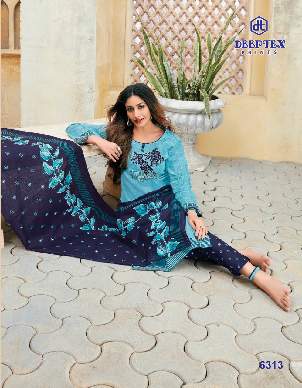 Deeptex Presents Miss India Vol 63 Cotton Dress Material Collection