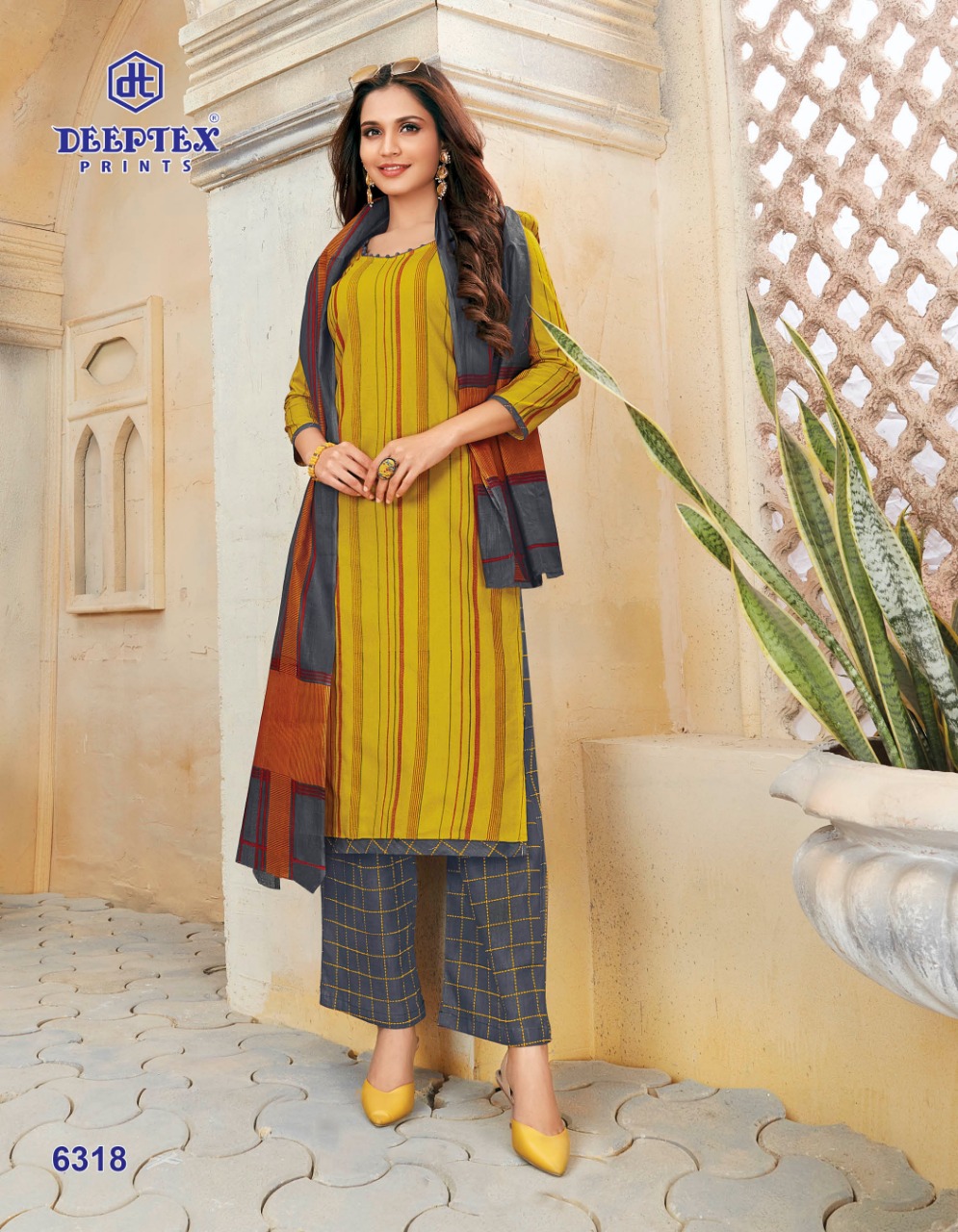 Deeptex Presents Miss India Vol 63 Cotton Dress Material Collection