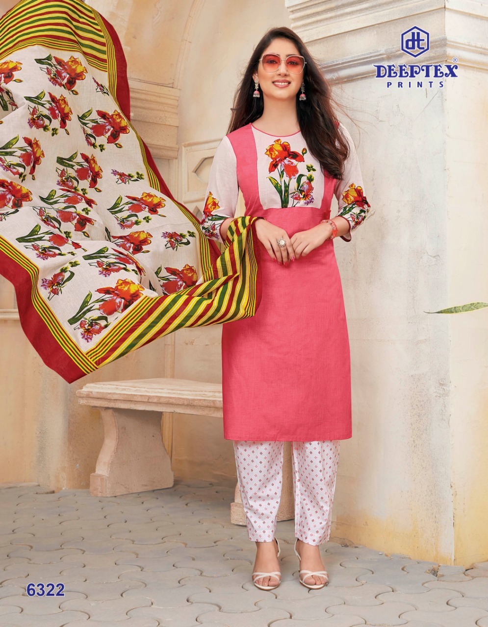 Deeptex Presents Miss India Vol 63 Cotton Dress Material Collection