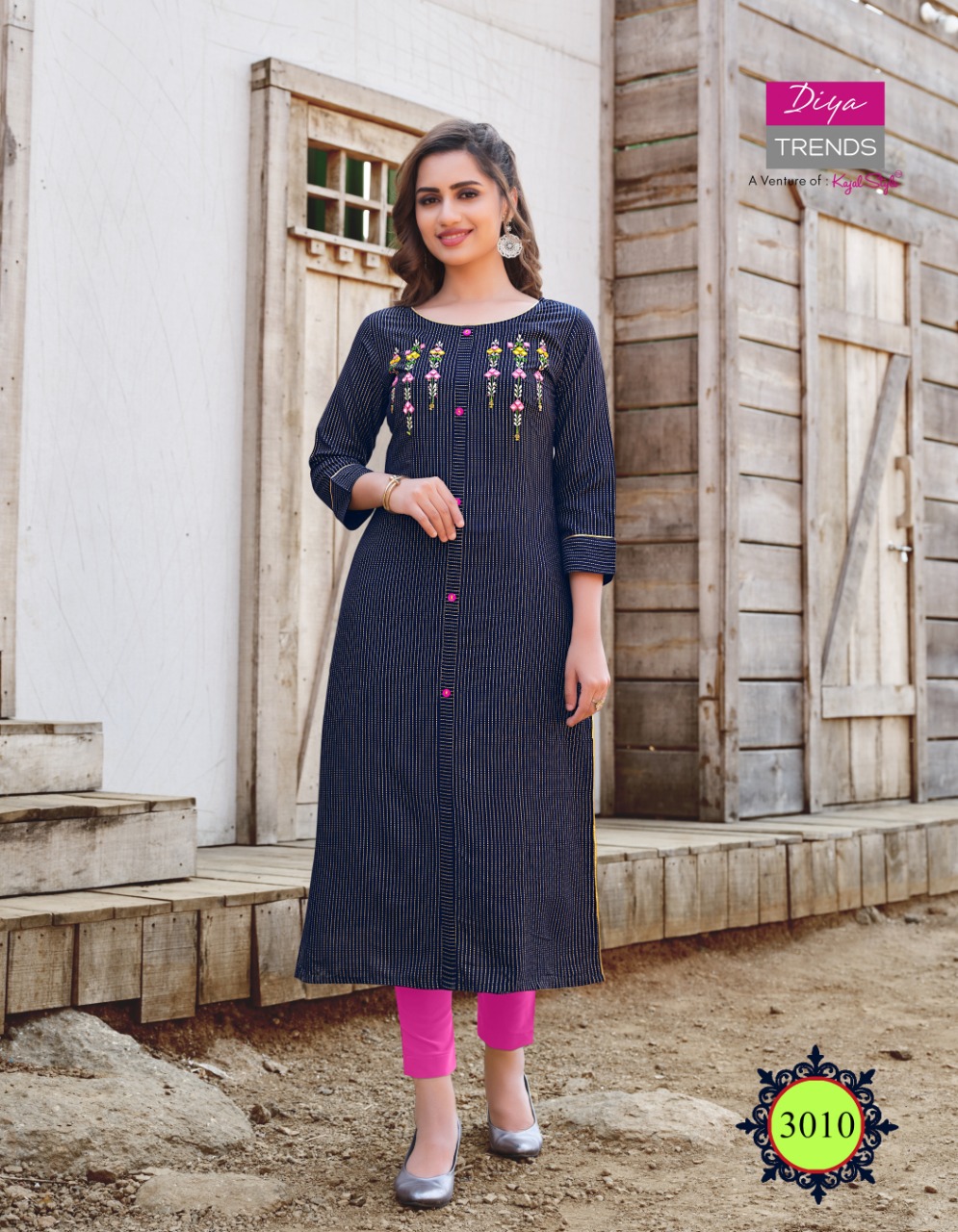 Diya Trends Presents Victoria Vol 3 Designer Kurtis Collection