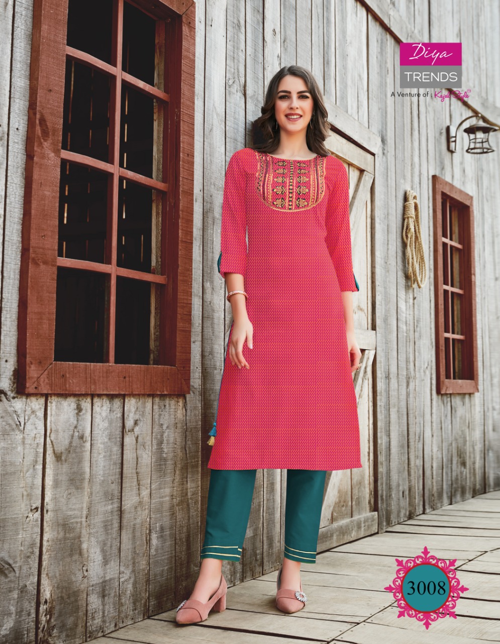 Diya Trends Presents Victoria Vol 3 Designer Kurtis Collection