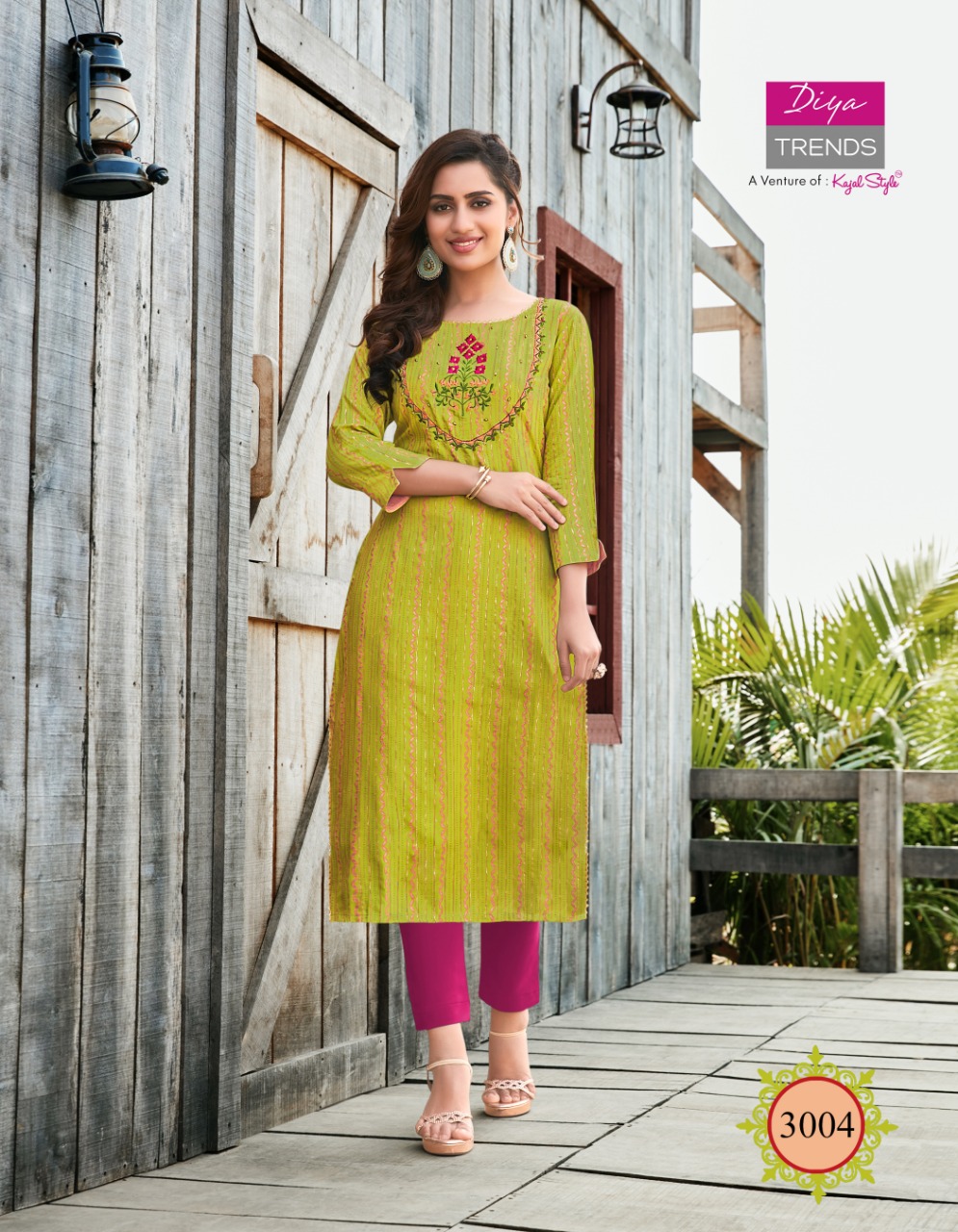 Diya Trends Presents Victoria Vol 3 Designer Kurtis Collection