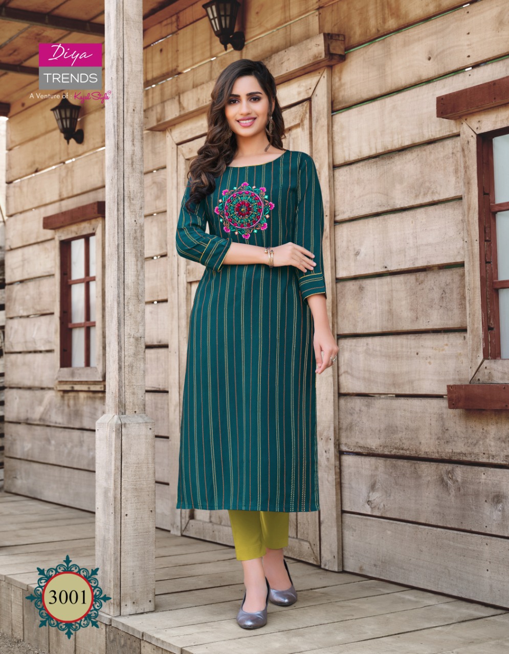 Diya Trends Presents Victoria Vol 3 Designer Kurtis Collection
