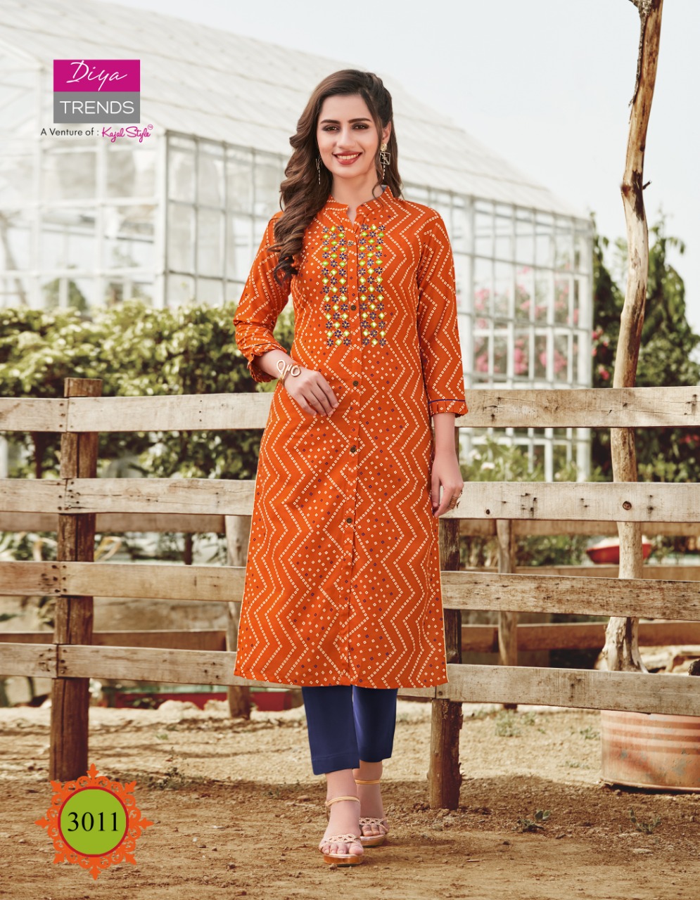 Diya Trends Presents Victoria Vol 3 Designer Kurtis Collection
