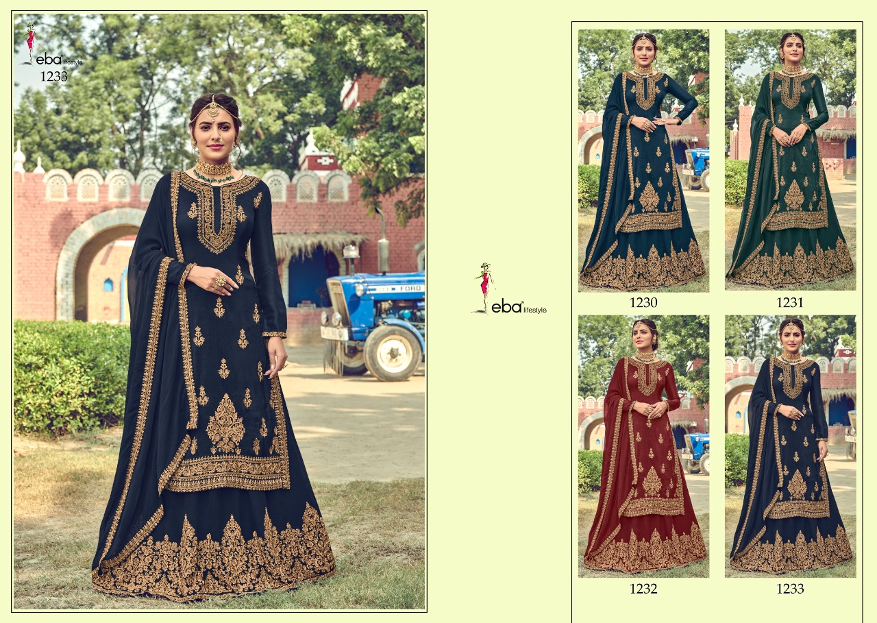 Eba Presents  Khwaish  Georgette Designer Salwar Suits