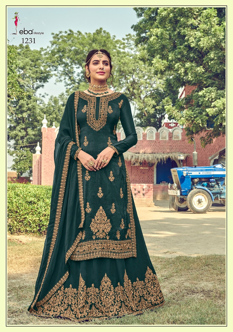 Eba Presents  Khwaish  Georgette Designer Salwar Suits