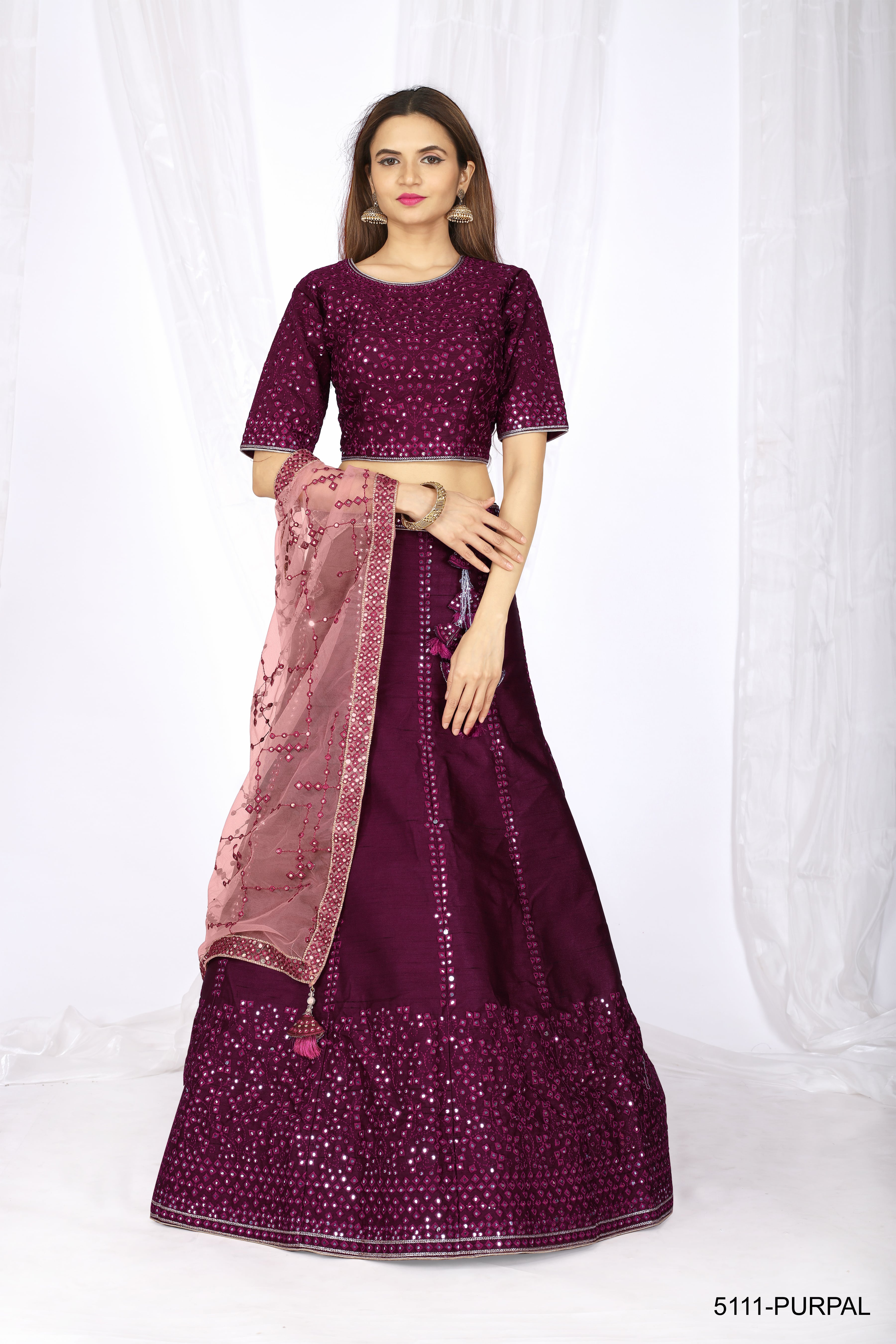 Fc Presents 5111 Purpal Lehenga Buy Latest Lehengas Chaniya Choli Collection