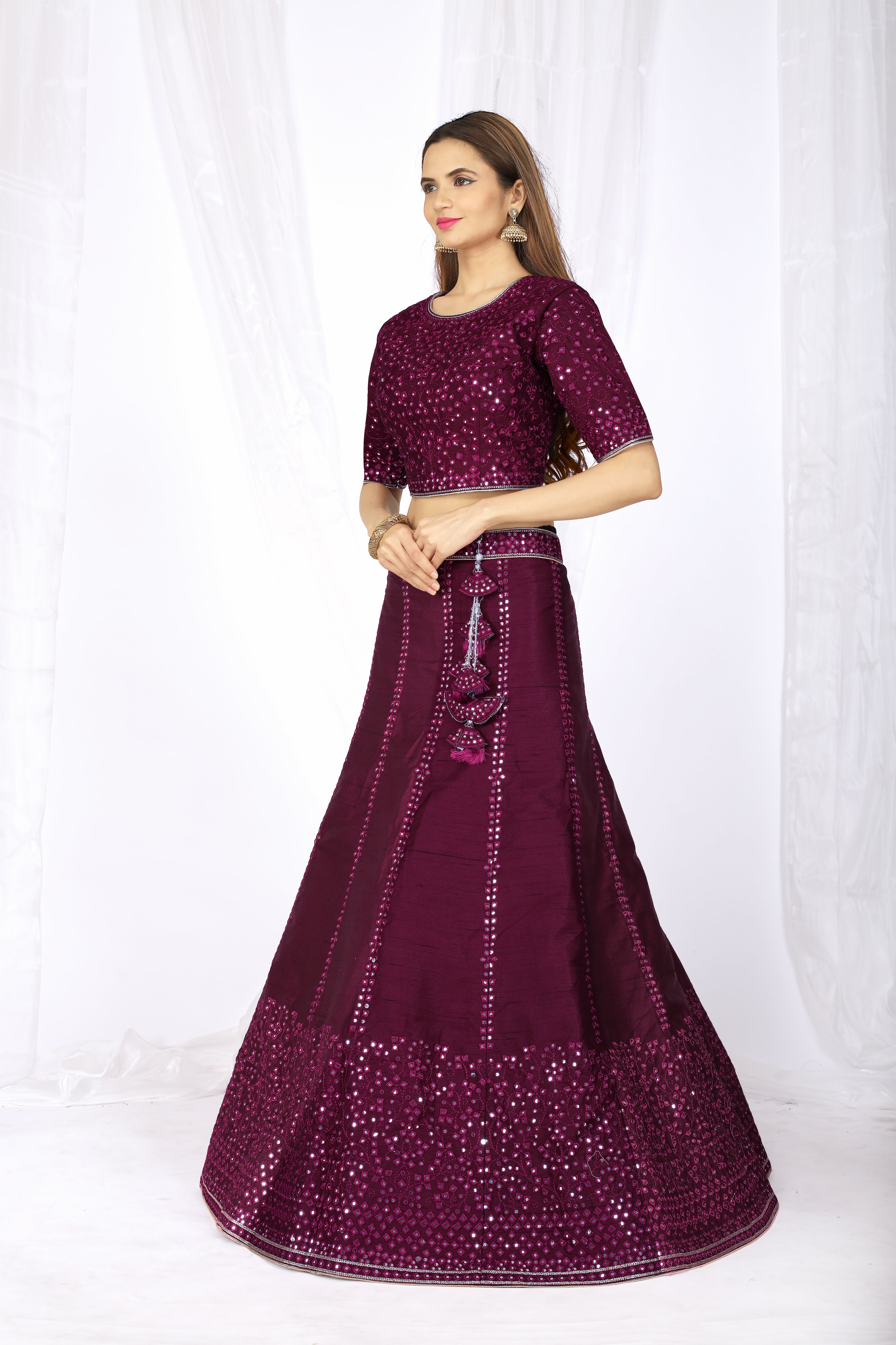 Fc Presents 5111 Purpal Lehenga Buy Latest Lehengas Chaniya Choli Collection