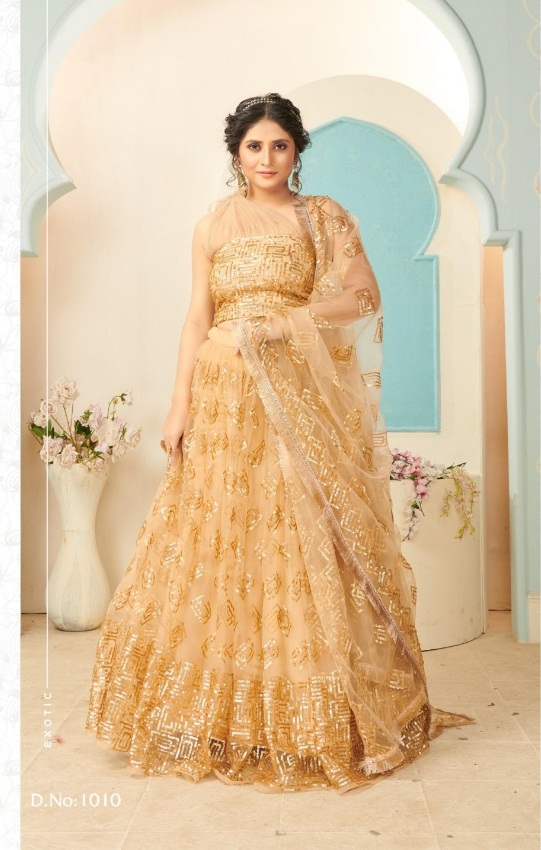 Fc Presents Glamour 1010  Sequin Lehenga Choli Collection