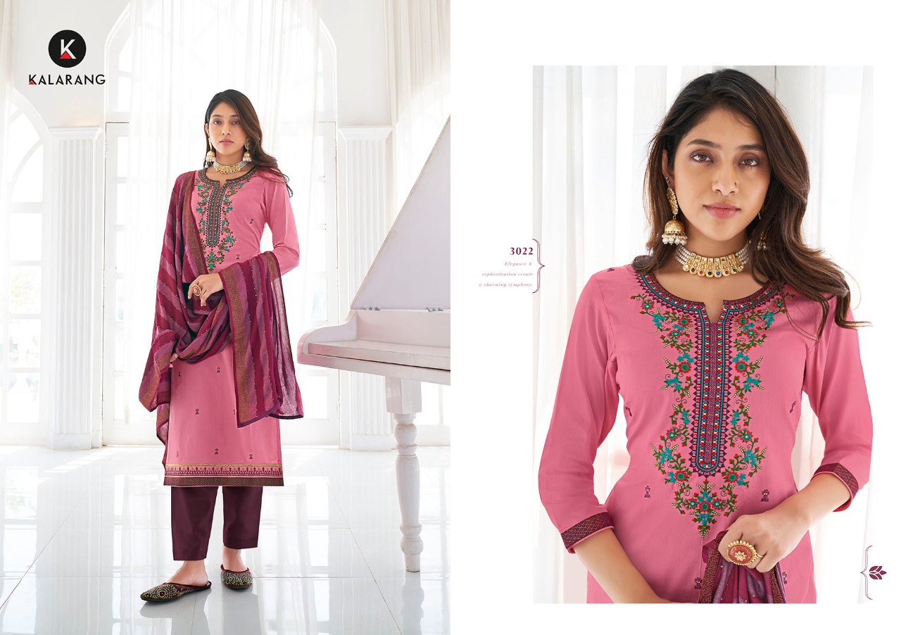 Kalarang Presents Saloni Vol 6 Designer Dress Material