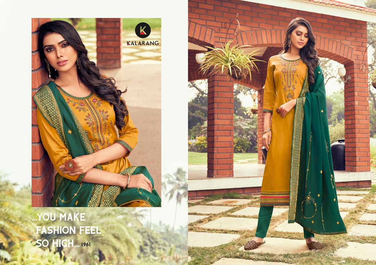 Kalarang Presents Kitkat Vol 3 Designer Dress Material