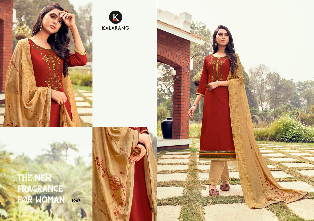 Kalarang Presents Kitkat Vol 3 Designer Dress Material