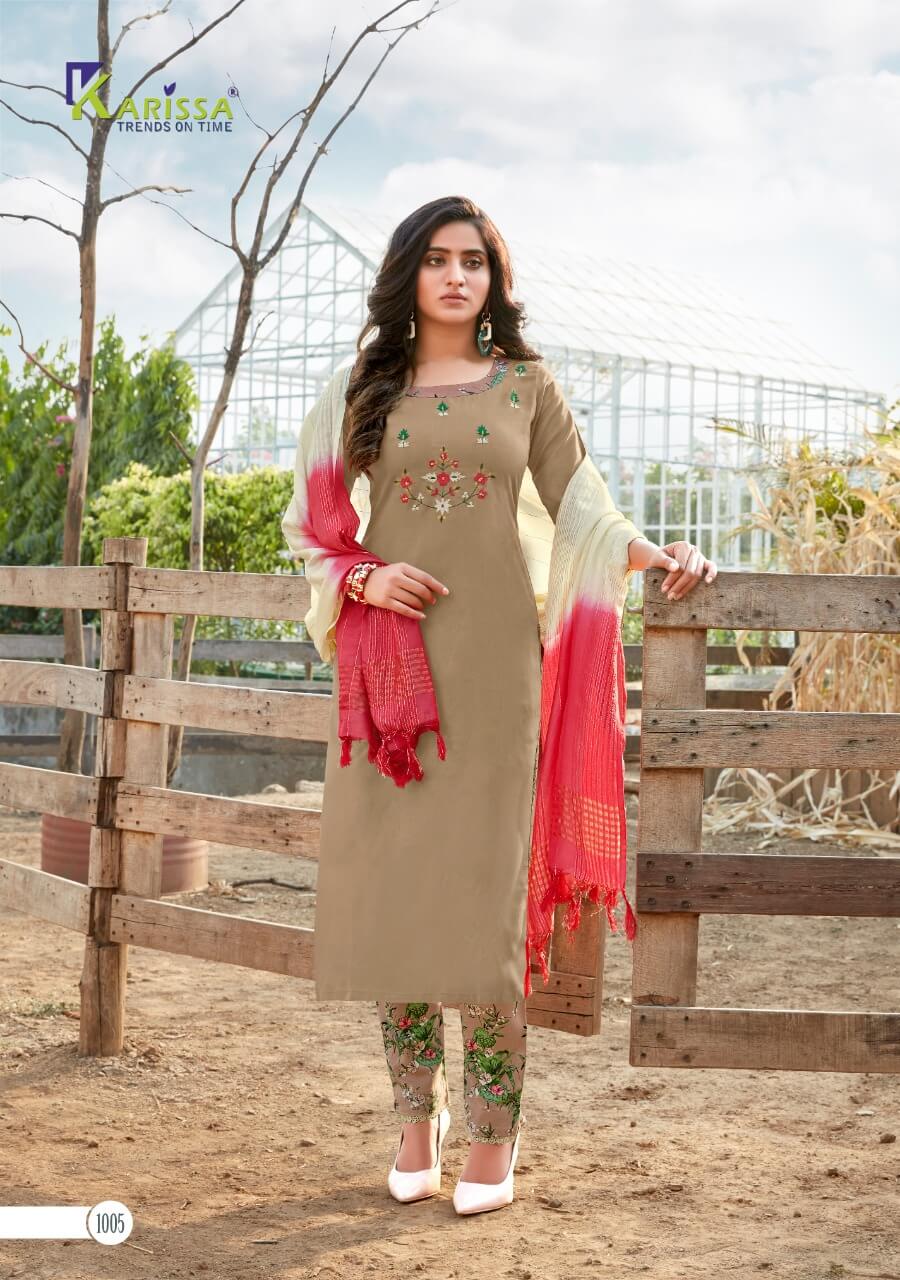 Karissa Presents Radhika  Fancy Rayon Readymade Collection