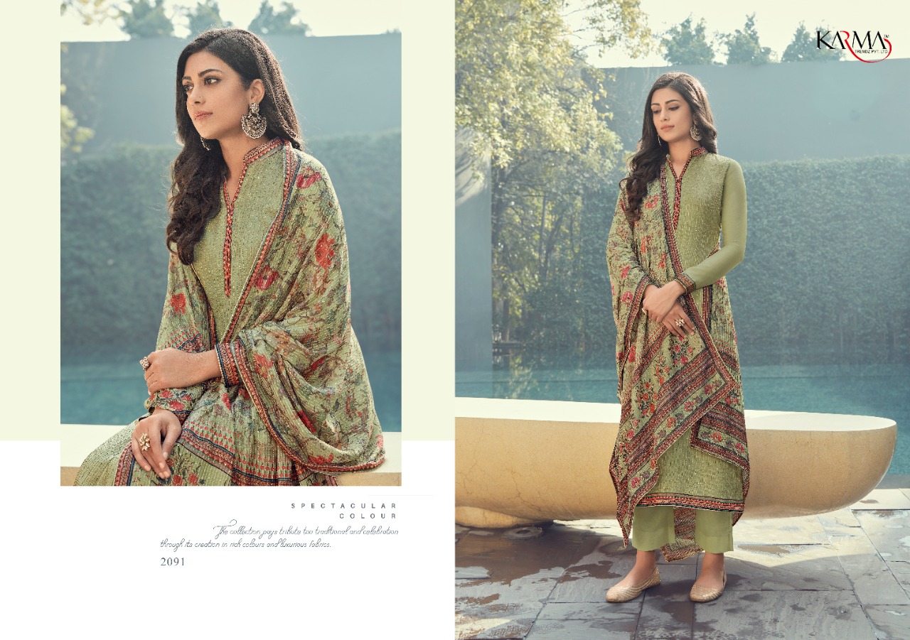 Karma Presents Sabah Vol 3 Designer Salwar Suits