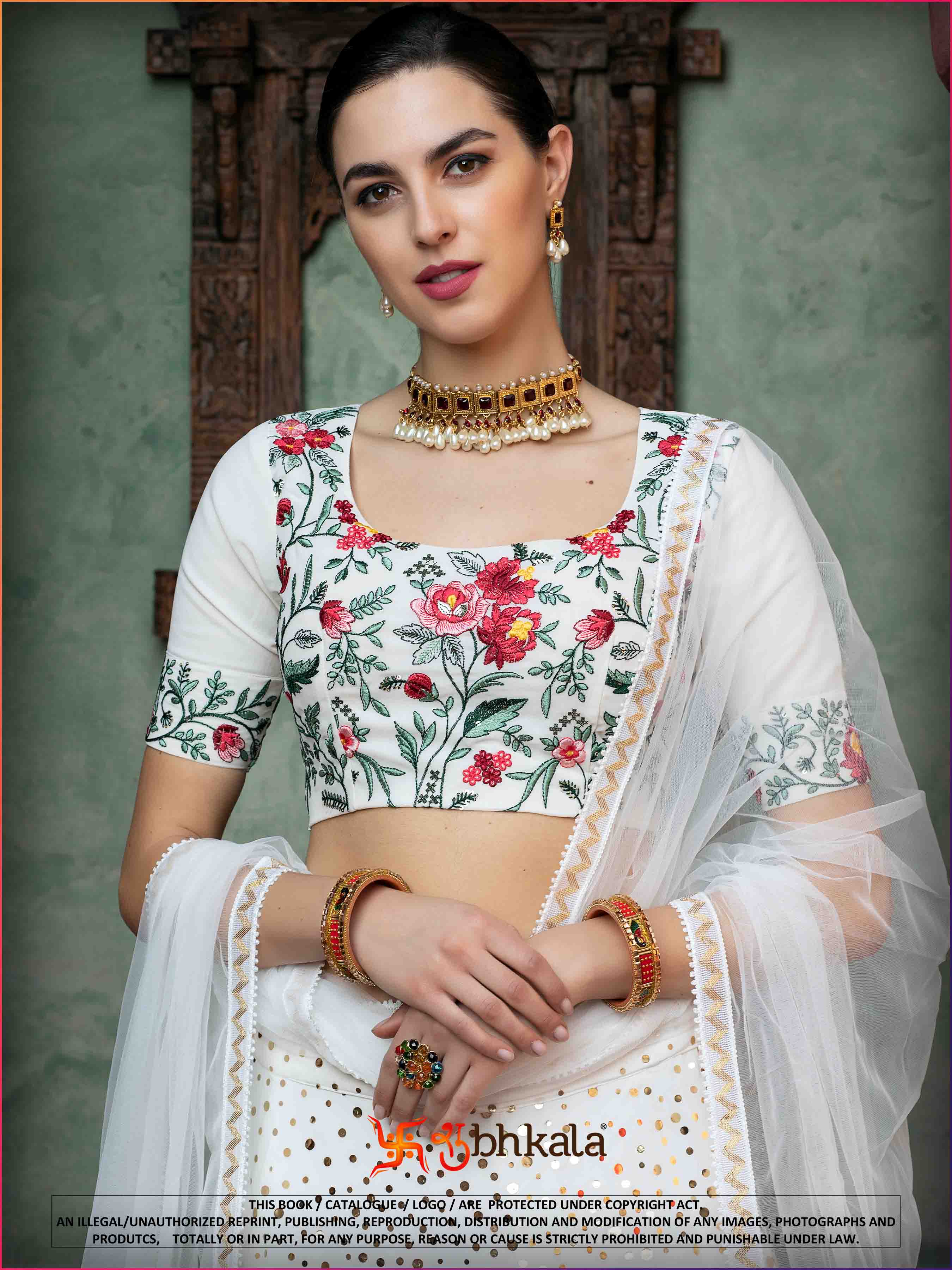 Kf Presents  Bridesmaid Vol  10 D-1601  Fancy Wedding Wear Lehenga Collection