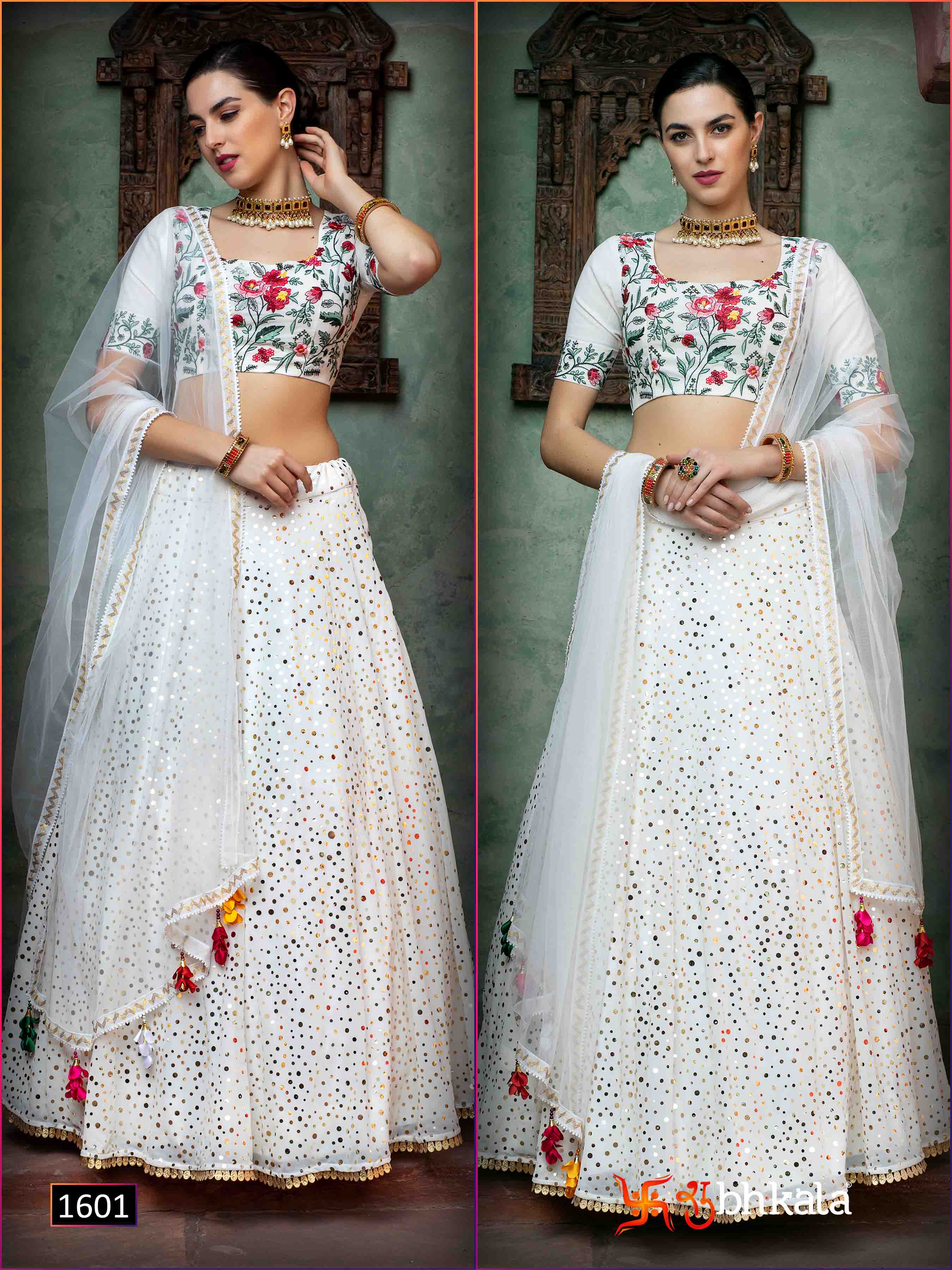 Kf Presents  Bridesmaid Vol  10 D-1601  Fancy Wedding Wear Lehenga Collection