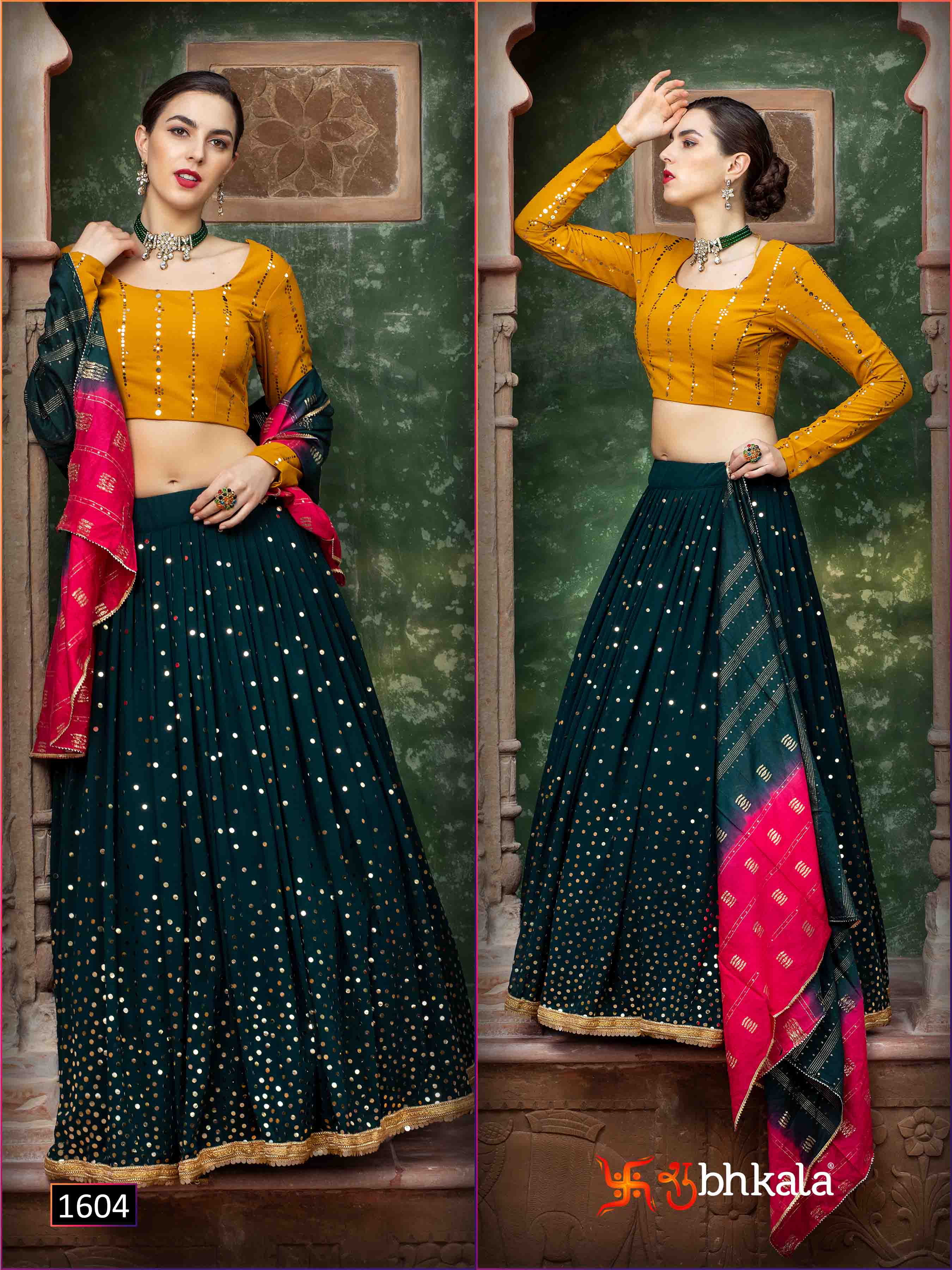 Kf  Presents  Bridesmaid Vol  10 D-1604  Fancy Wedding Wear Lehenga Collection