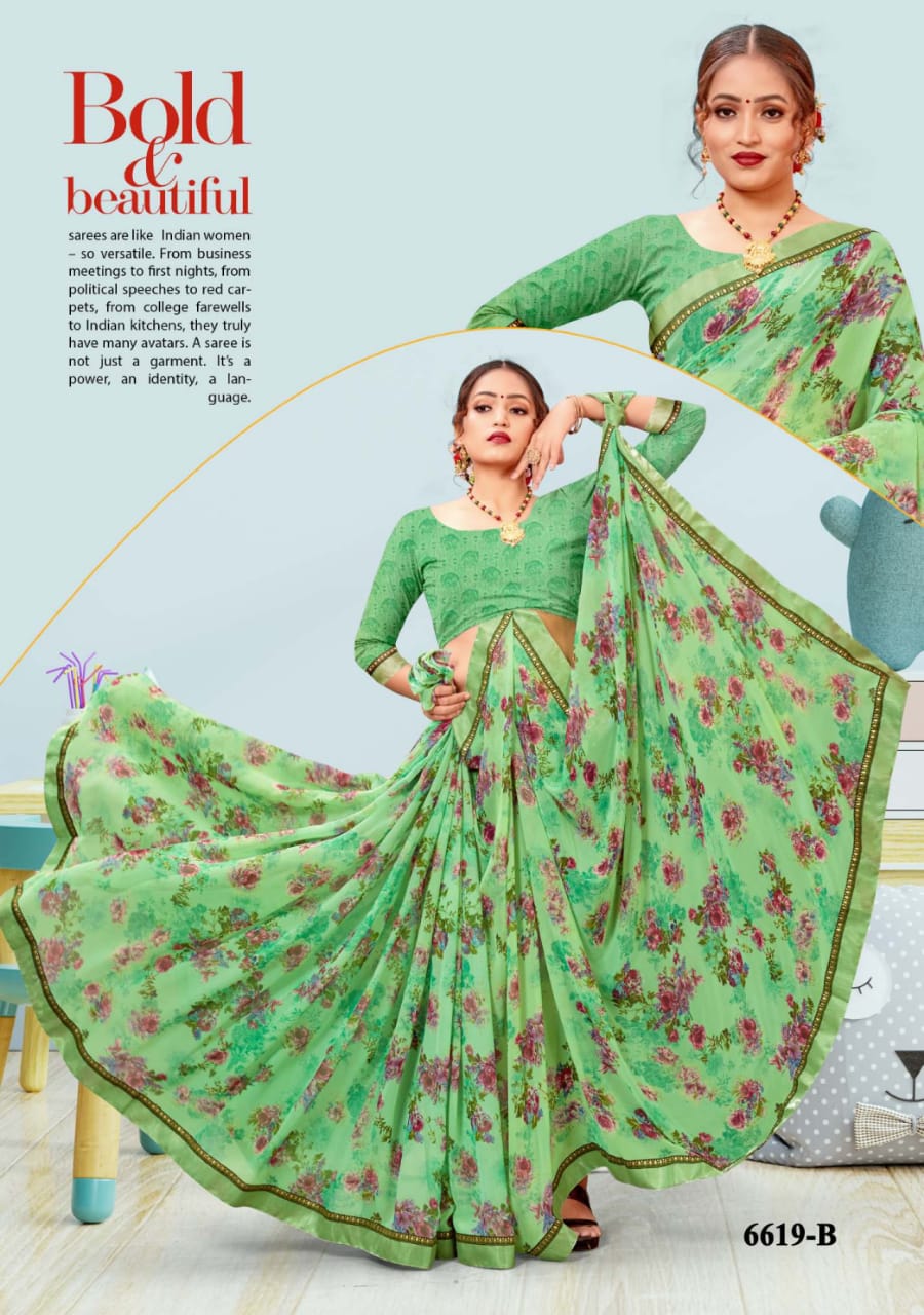Kodas Presents Boogie Woogie Vol 21 Casual Wear Sarees Collection