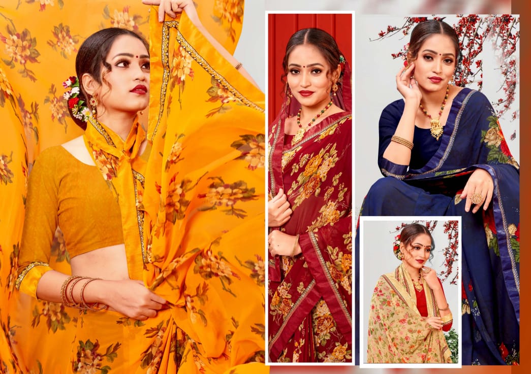 Kodas Presents Boogie Woogie Vol 21 Casual Wear Sarees Collection