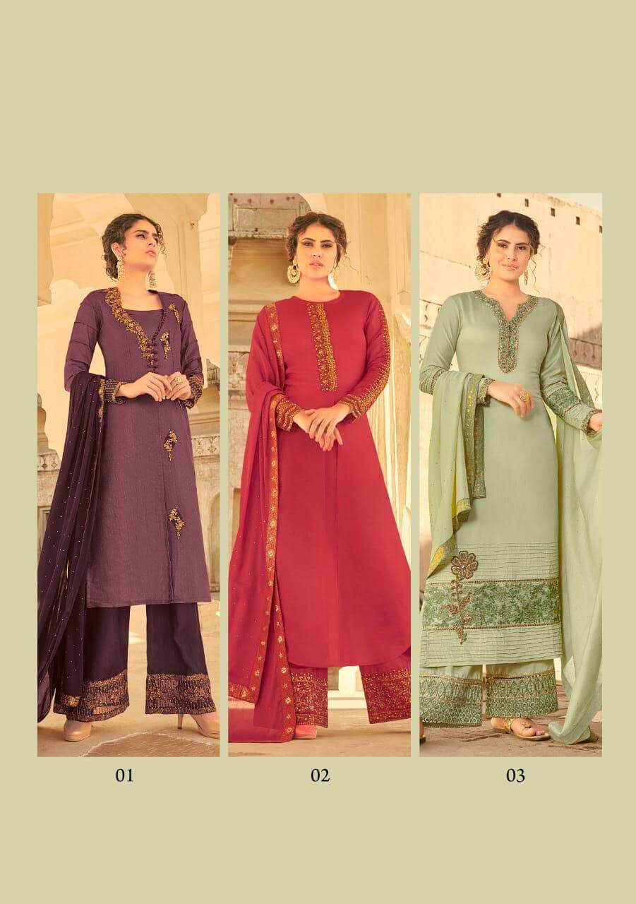 Lilly  Presents Sampann Muslin Fancy Salwar Collection