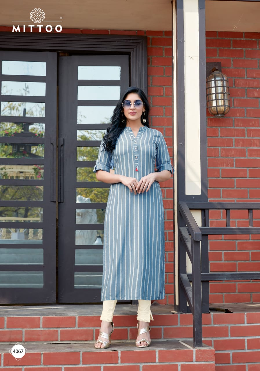 Mittoo Launching Mohini Vol 7 Stylish Wear Kurti With Bottom Catalog