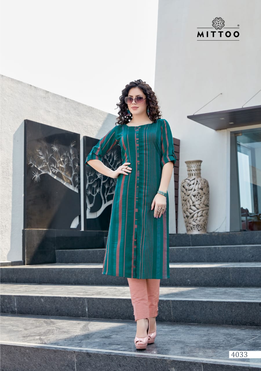 Mittoo  Presents Mohini Nx  Kurti With Bottom Collection