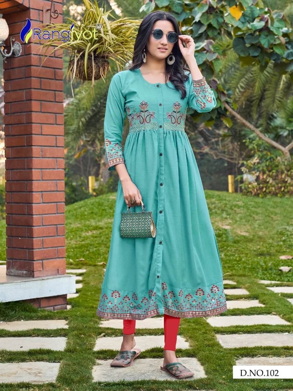 Rangjyot  Presents  Gracia Vol 1  Designer Kurti Collection
