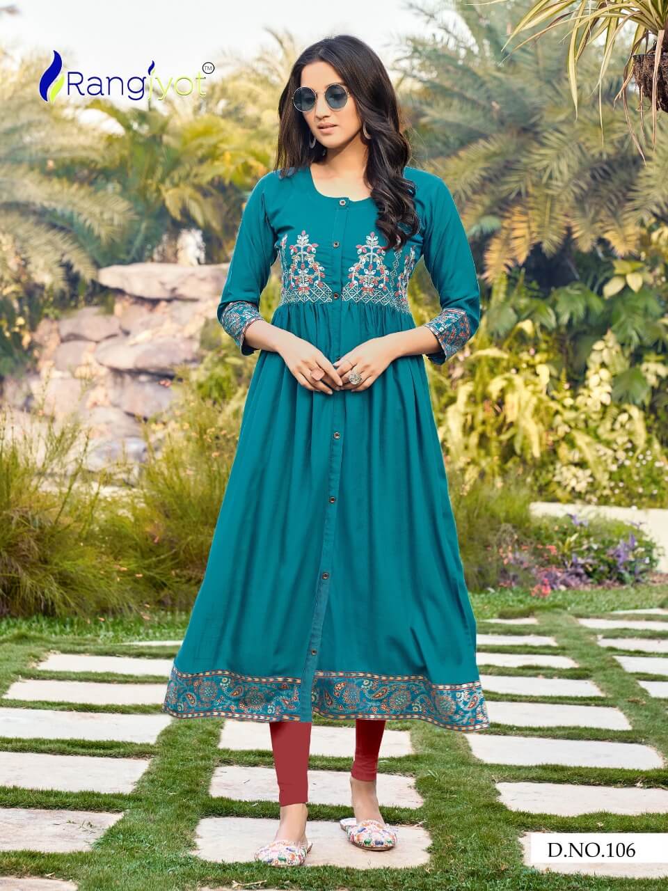 Rangjyot  Presents  Gracia Vol 1  Designer Kurti Collection