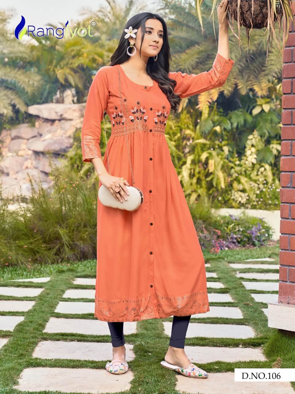 Rangjyot  Presents  Gracia Vol 1  Designer Kurti Collection