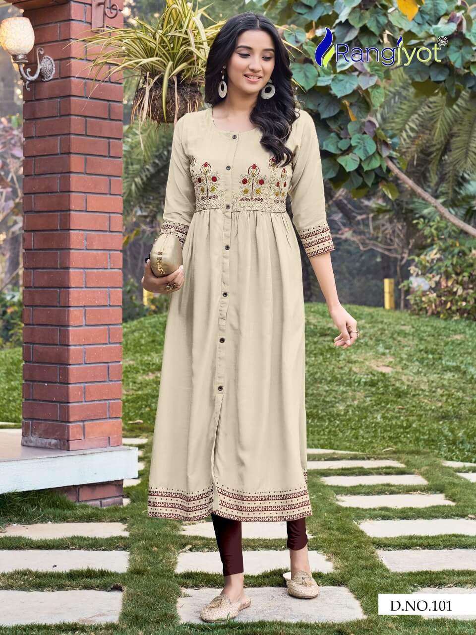 Rangjyot  Presents  Gracia Vol 1  Designer Kurti Collection