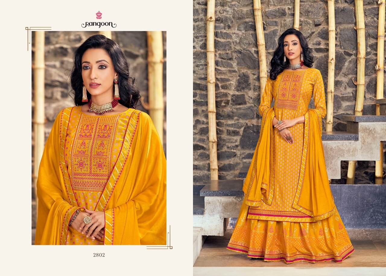 Rangoon  Presents Natraj Vol  3 Ethnic Wear Ready-made Collection