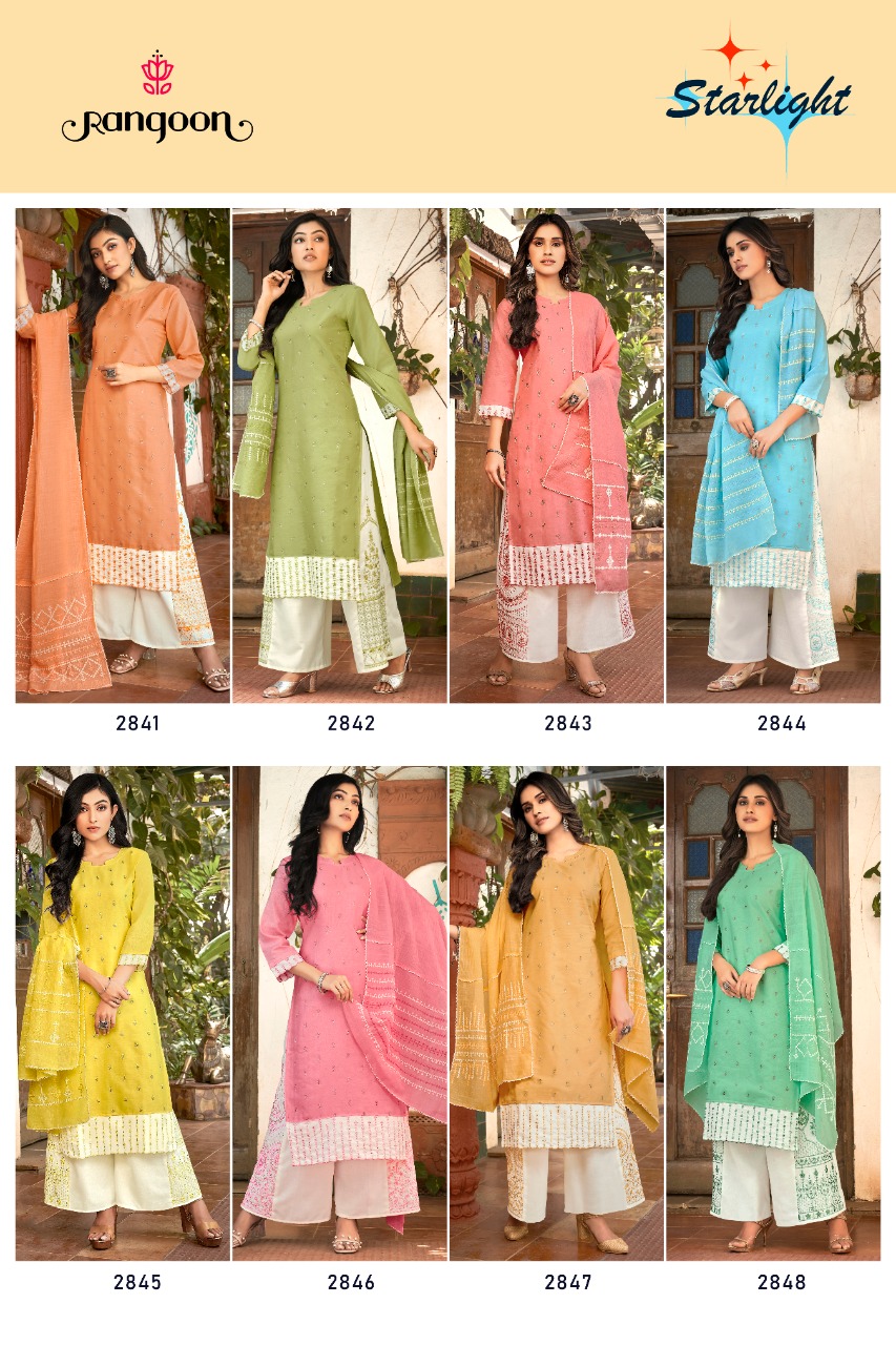 Rangoon Presents Starlight Readymade Work Collection