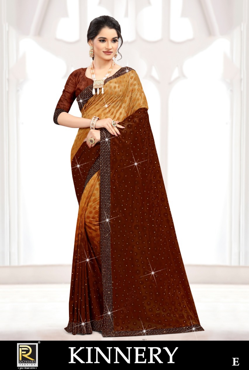 Ranjna Presents  Kinnery  Festive Wear  Saree Collection